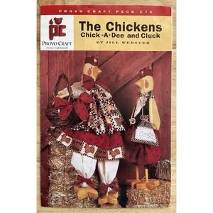 Provo Craft Packet‎ THE CHICKENS Chick A Dee & Cluck VTG Tole Painting Pattern